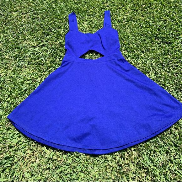 Forever 21 Royal Blue Dress Size Medium - Picture 8 of 8